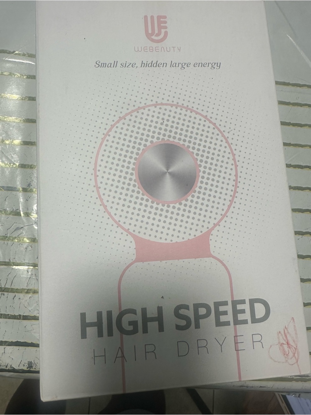 Pink High Speed Hair Dryer
